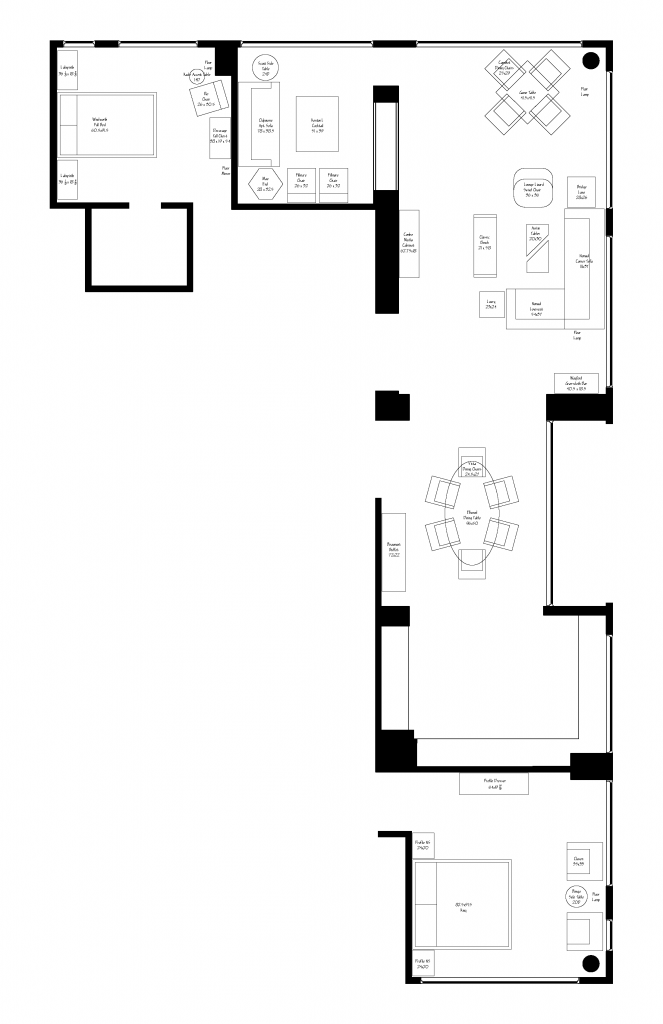 The Colordan Unit 1940 floorplan