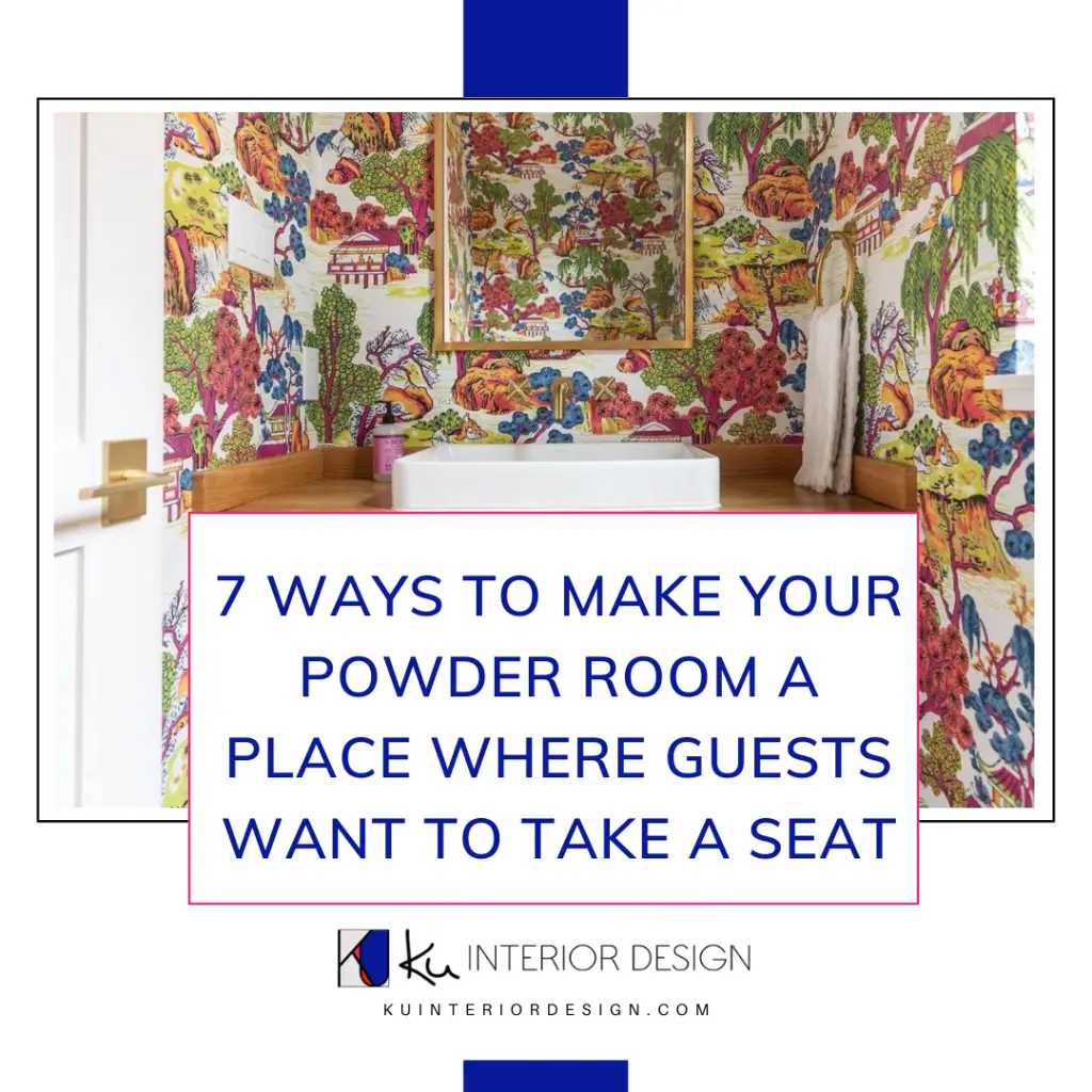 Powder Room design tips 1